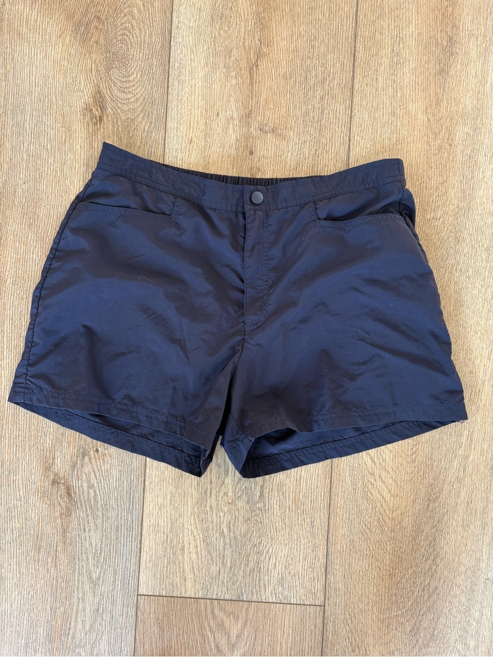 Lands' End Navy Athletic Shorts